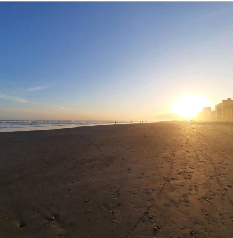O Ap Do Fe - Apartamento Praia Grande - Vila Tupi Buitenkant foto
