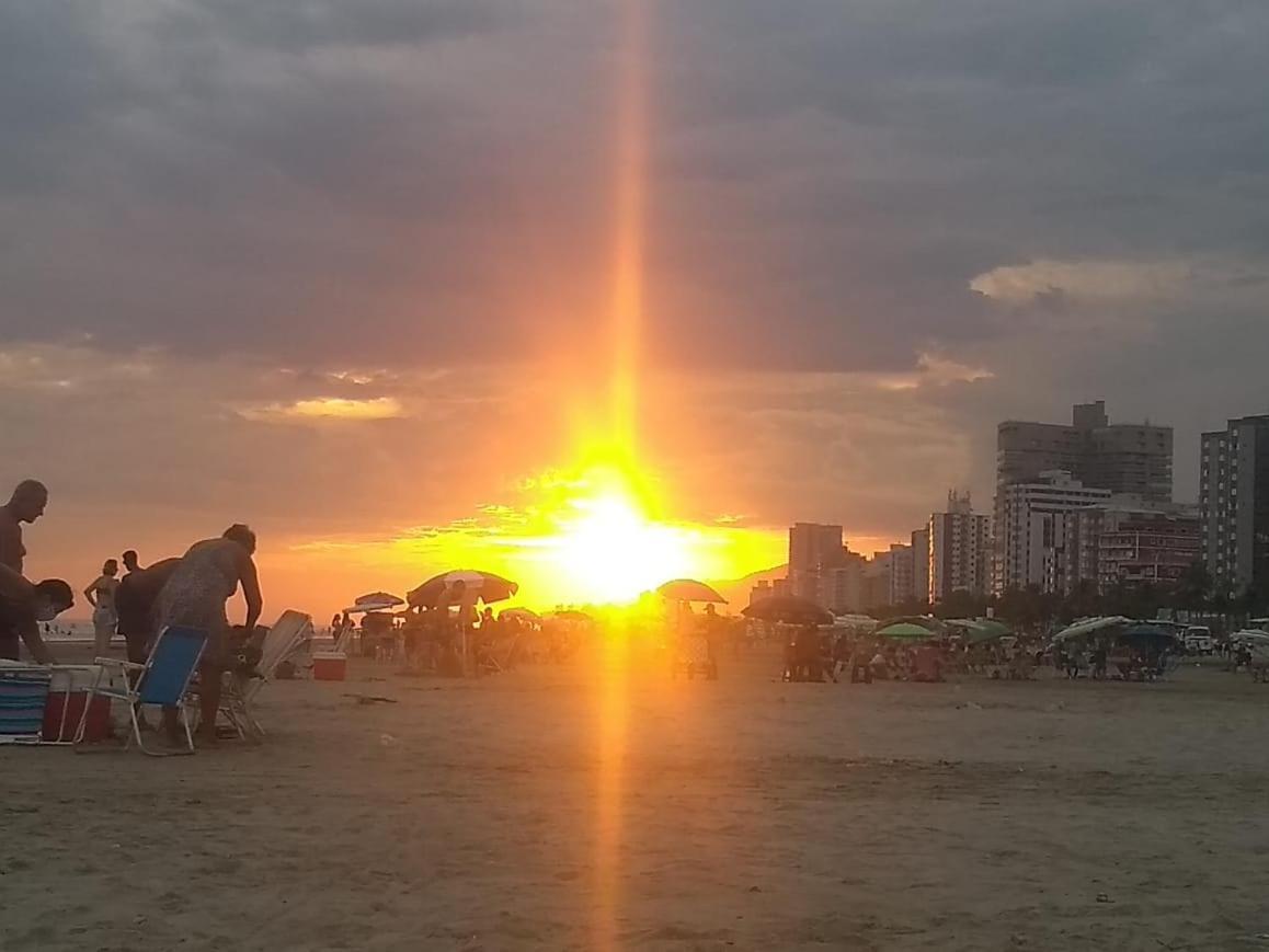 O Ap Do Fe - Apartamento Praia Grande - Vila Tupi Buitenkant foto