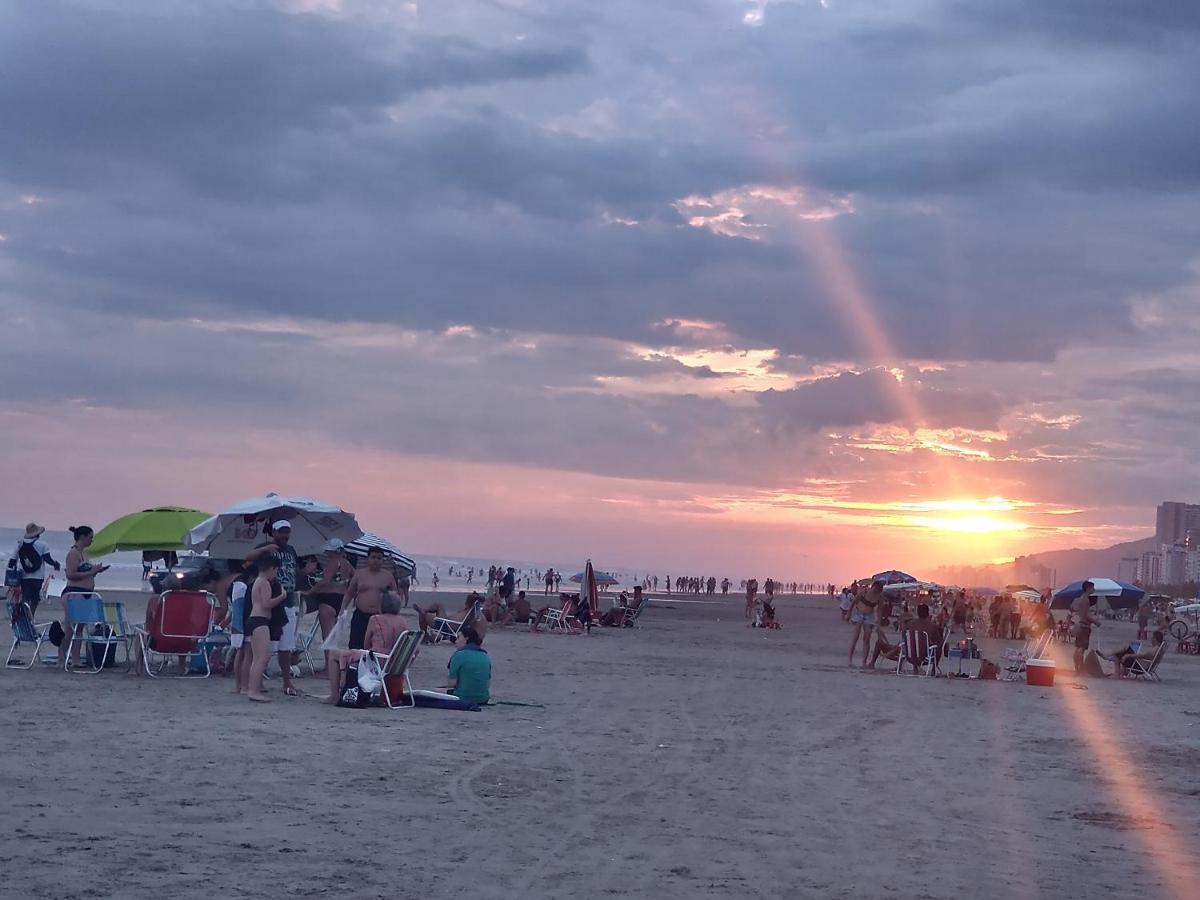 O Ap Do Fe - Apartamento Praia Grande - Vila Tupi Buitenkant foto